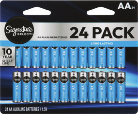 Signature Select AA or AAA Batteries