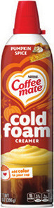 Coffee mate Cold Foam 14 oz. or Coffee mate Flavored Creamers 32 oz.
