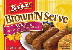 Banquet Brown 'N Serve Sausage