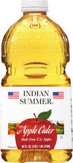 Indian Summer Apple Juice or Cider