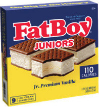 Fat Boy Ice Cream Sandwiches or Pops