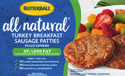 Butterball Turkey Bacon and Breakfast or Smoked Sausage