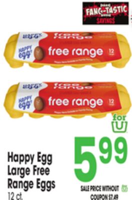 Happy Egg Large Free Range Eggs