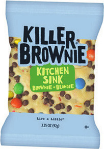 Individually Wrapped Chocolatier Fudge, Brookie or Kitchen Sink Killer Brownies