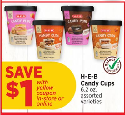 H-E-B Candy Cups