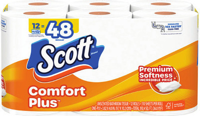 Scott Comfort Plus Bath Tissue