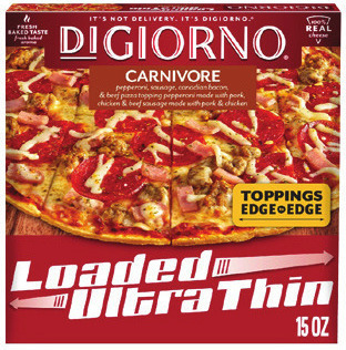 DiGiorno Rising Crust 24.7-27.1 oz. or Carnivore Loaded Thin Crust Pizza 15 oz.