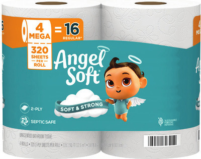 Angel Soft Bath Tissue