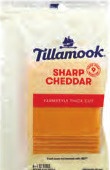 Tillamook Sliced or Shredded Cheese