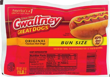 Gwaltney Great Dogs or Bologna