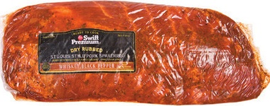 Swift Dry Rub St. Louis Style Pork Ribs