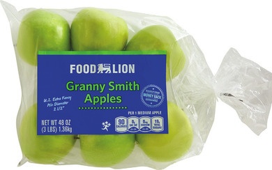 FOOD LION GRANNY SMITH APPLES