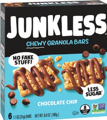 JUNKLESS CHEWY GRANOLA BARS