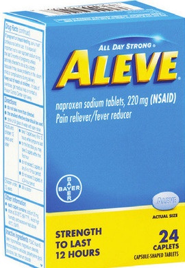 ALEVE CAPLETS OR TABLETS