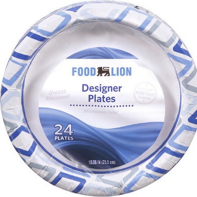 Food Lion Plates or Bowls