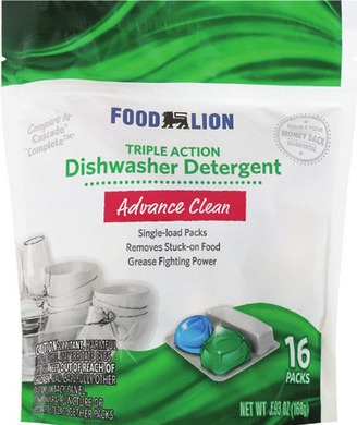 Food Lion Dishwashing Pods