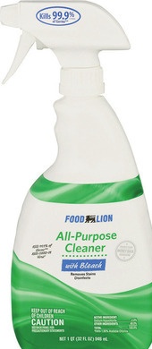 Food Lion Glass Cleaner or Cleaner With Bleach