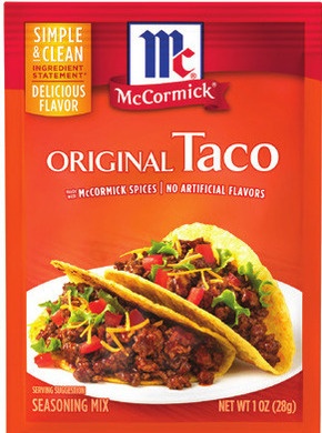 MCCORMICK TACO SEASONING MIX