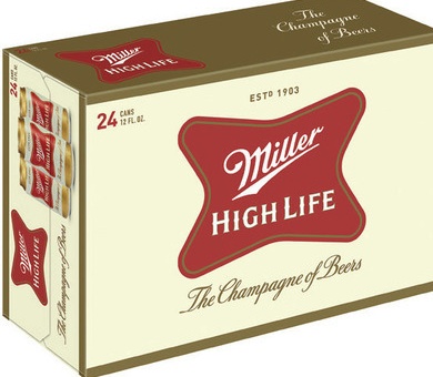 Miller High Life, Natural Light or Pabst