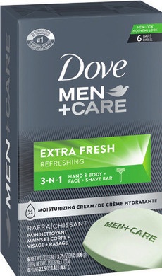 Dove Men's or Women's Bar Soap