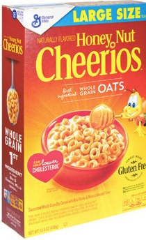 General Mills Cinnamon Toast Crunch or Honey Nut Cheerios