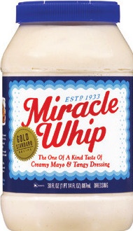 KRAFT MAYONNAISE OR MIRACLE WHIP