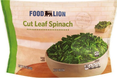 FOOD LION FROZEN VEGETABLES