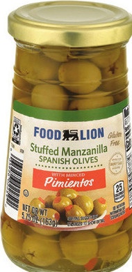 Food Lion Stuffed Manzanilla Olives