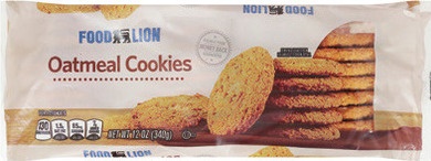 Food Lion Oatmeal Cookies