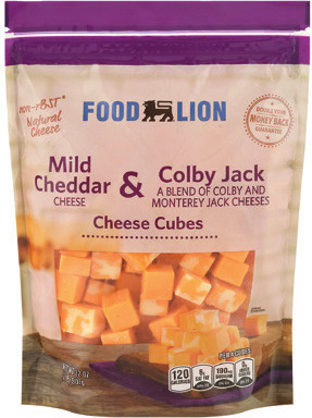 Food Lion Cheese Cubes