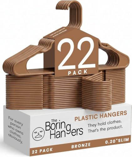 Bronze Plastic Hangers