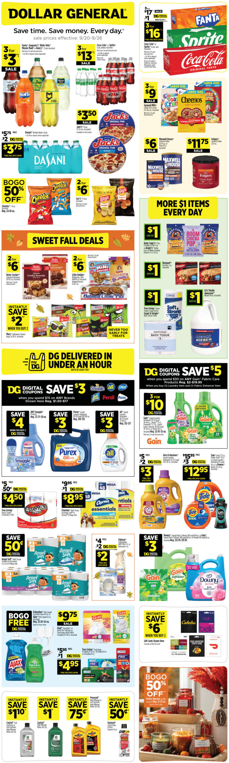 Dollar General Weekly Ad Page 1
