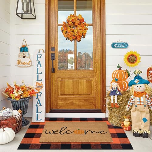 Fall Door Mat Combo Set