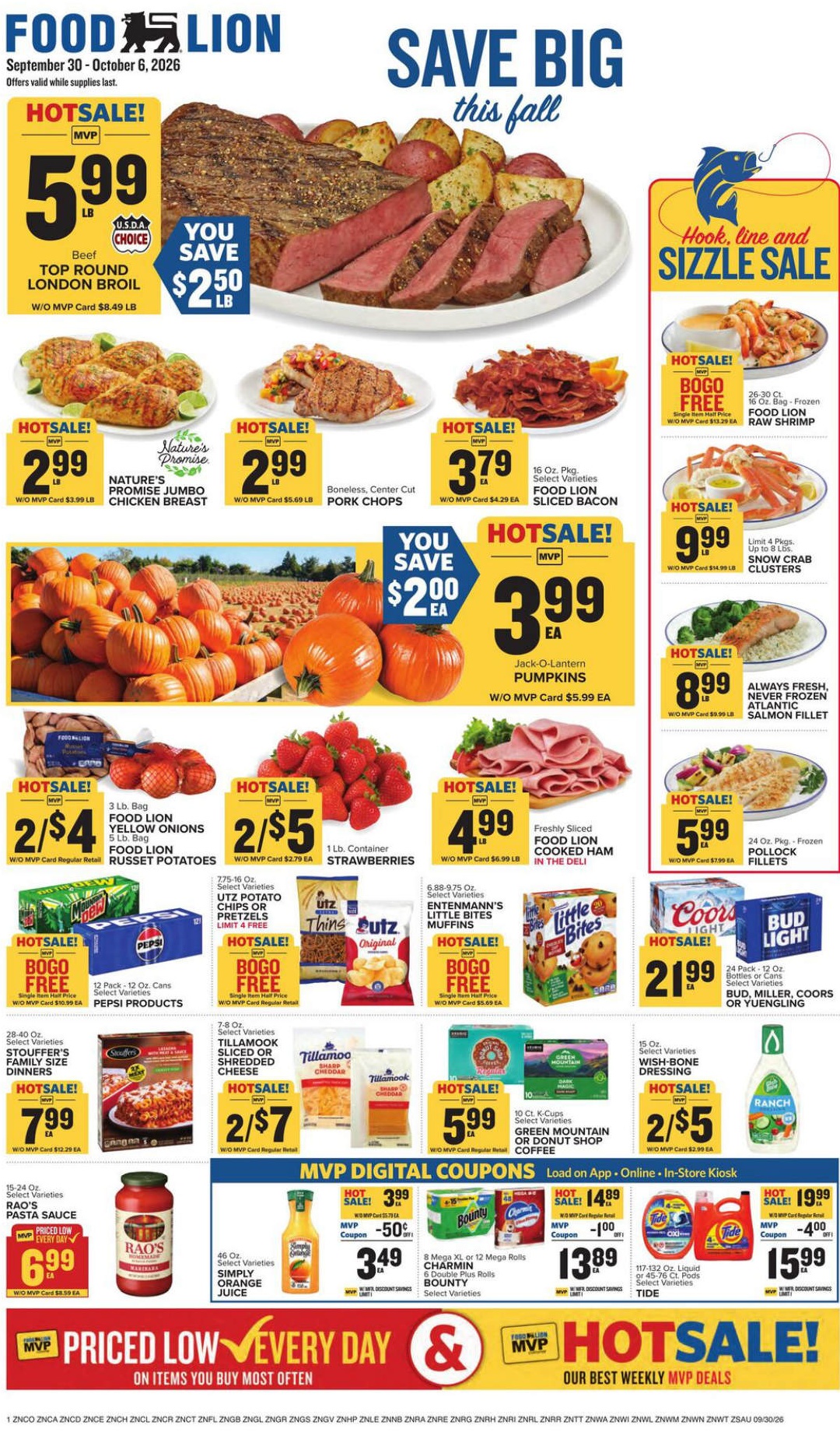 Food Lion Weekly Ad Page 1