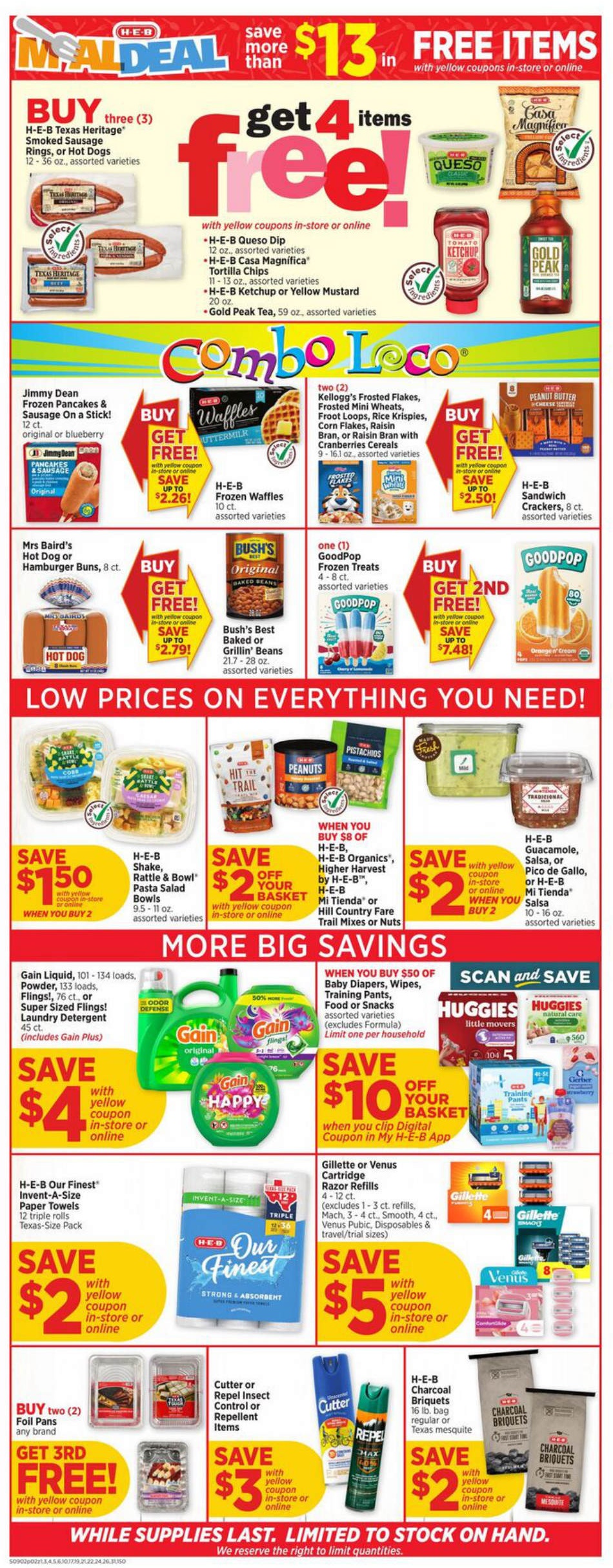 HEB Weekly Ad Page 2