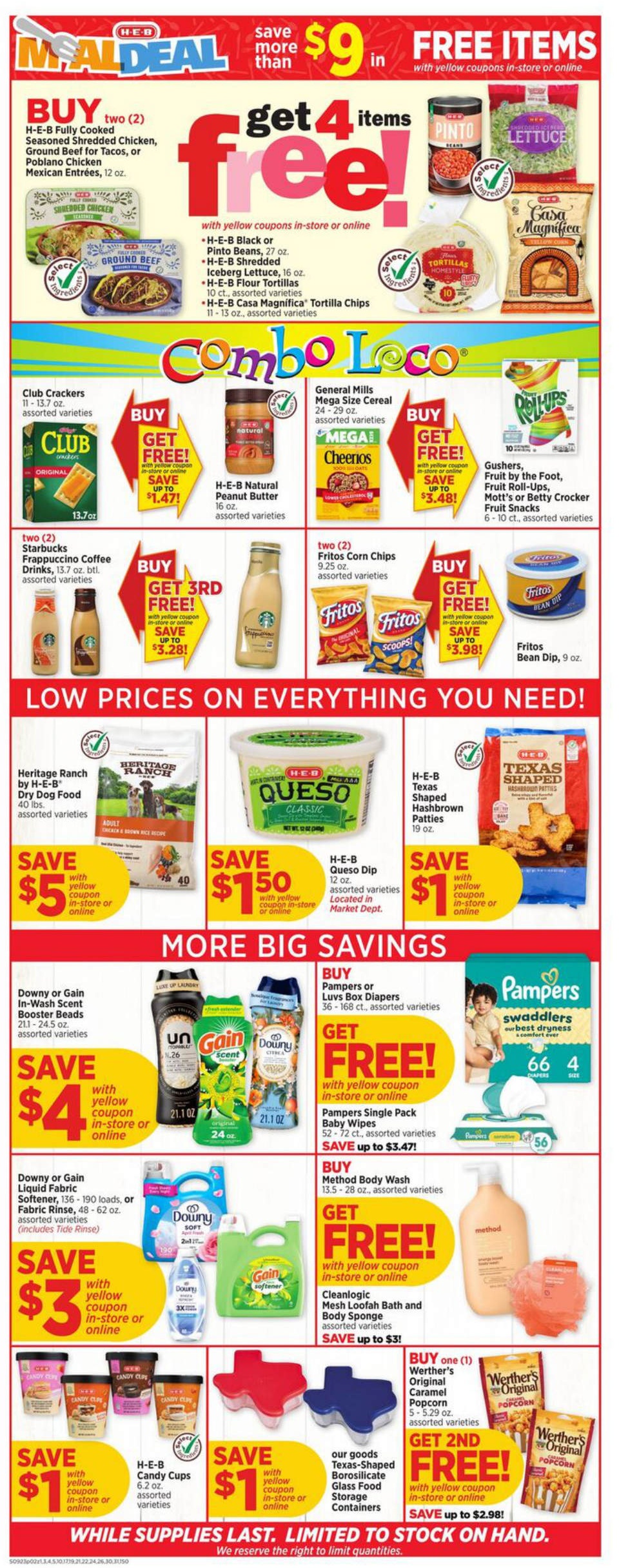 HEB Weekly Ad Page 2