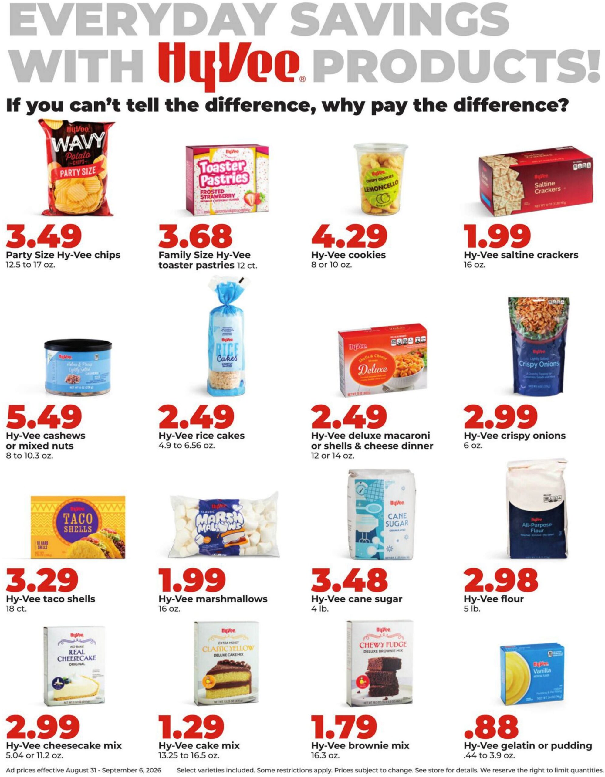 Hyvee Weekly Ad Page 20