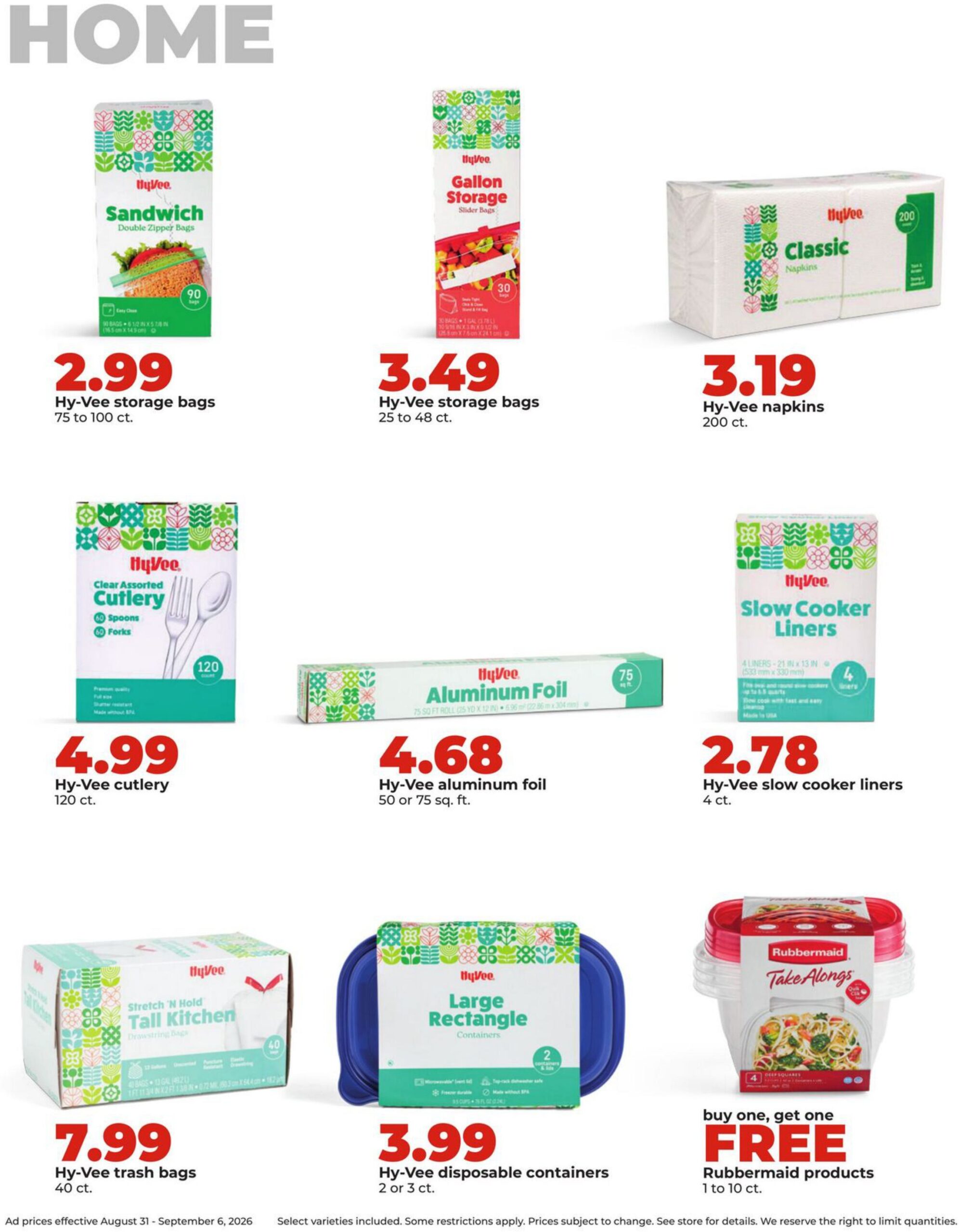 Hyvee Weekly Ad Page 38