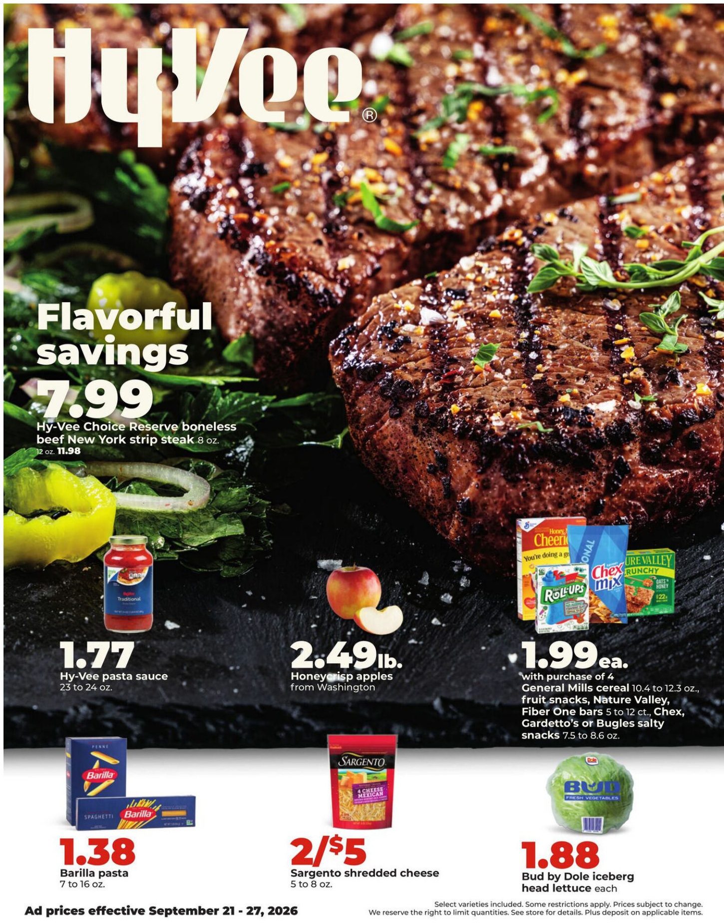 Hyvee Weekly Ad Page 1