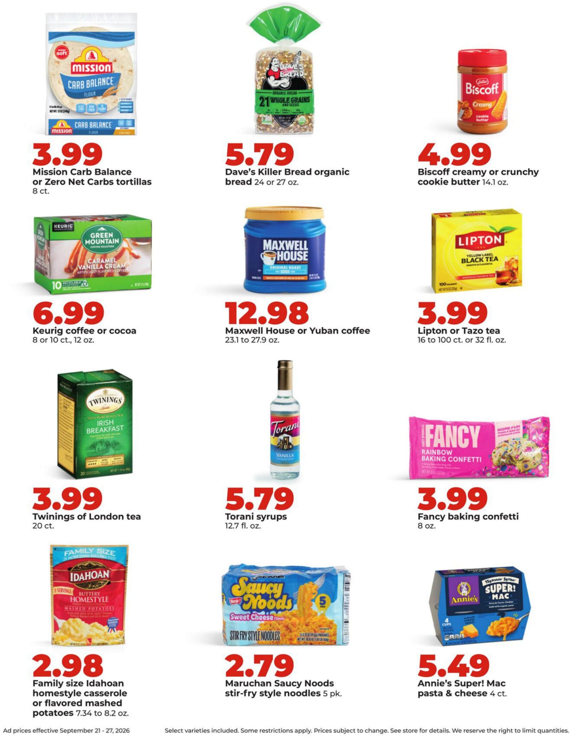 Hyvee Weekly Ad Page 21