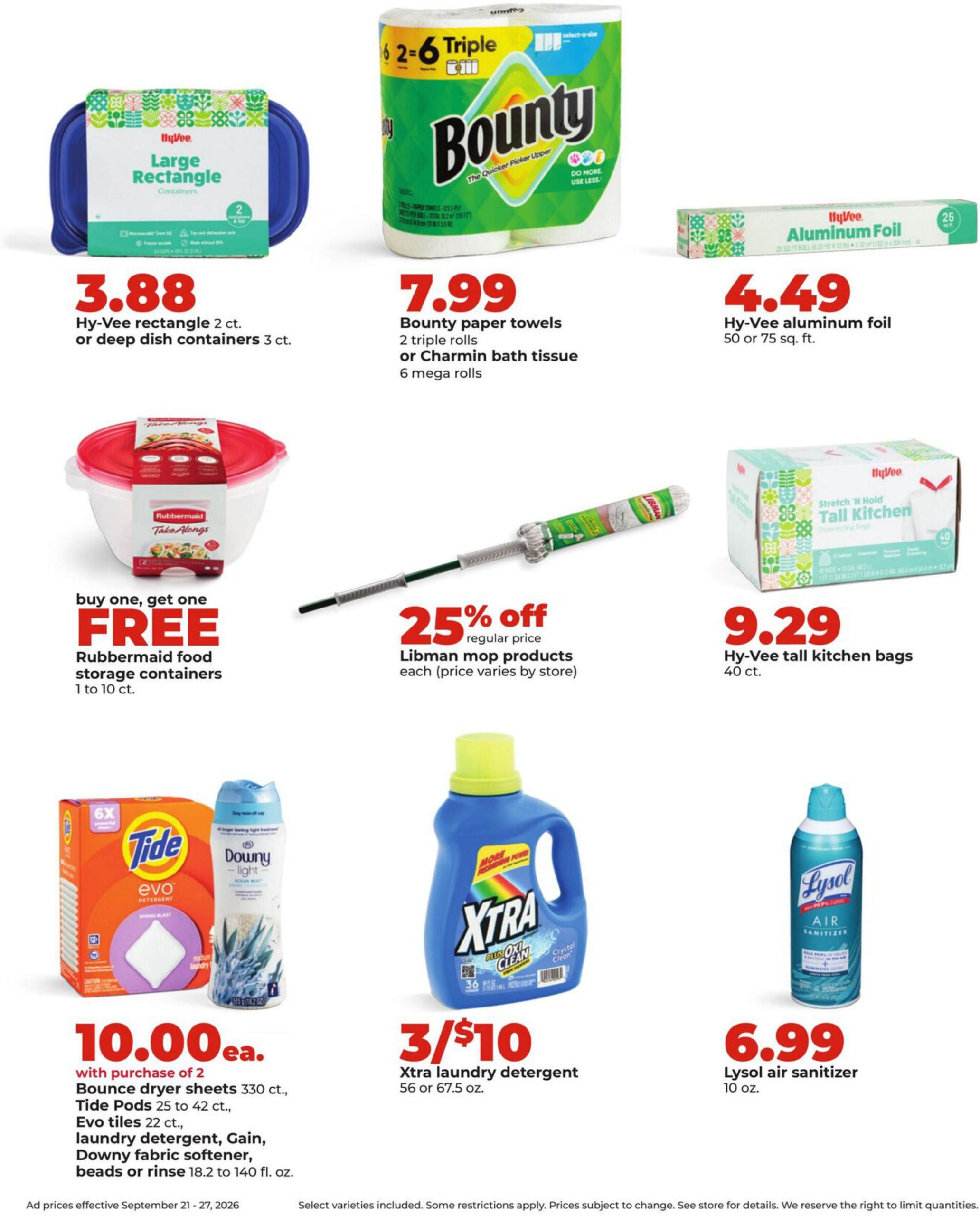 Hyvee Weekly Ad Page 36