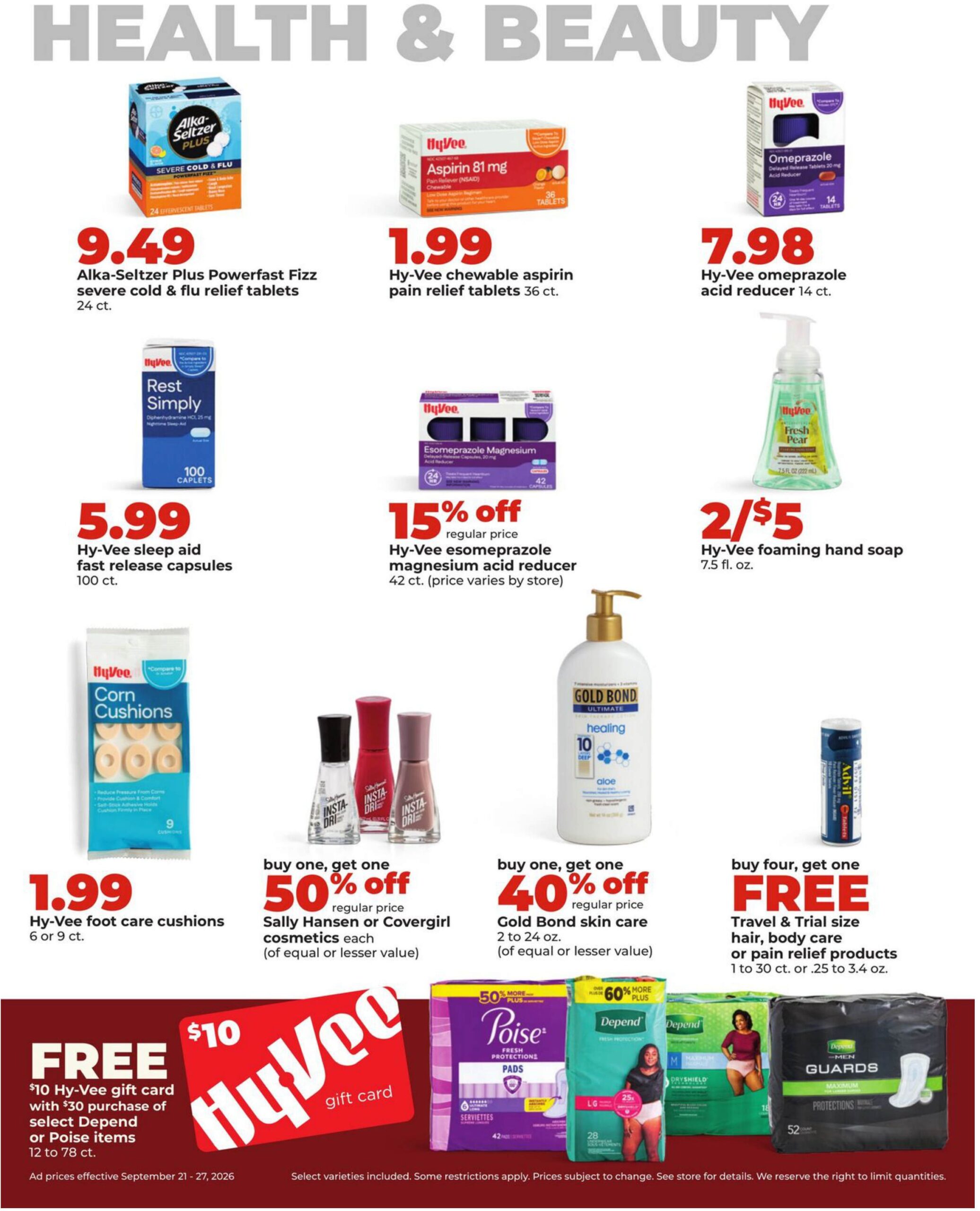 Hyvee Weekly Ad Page 38