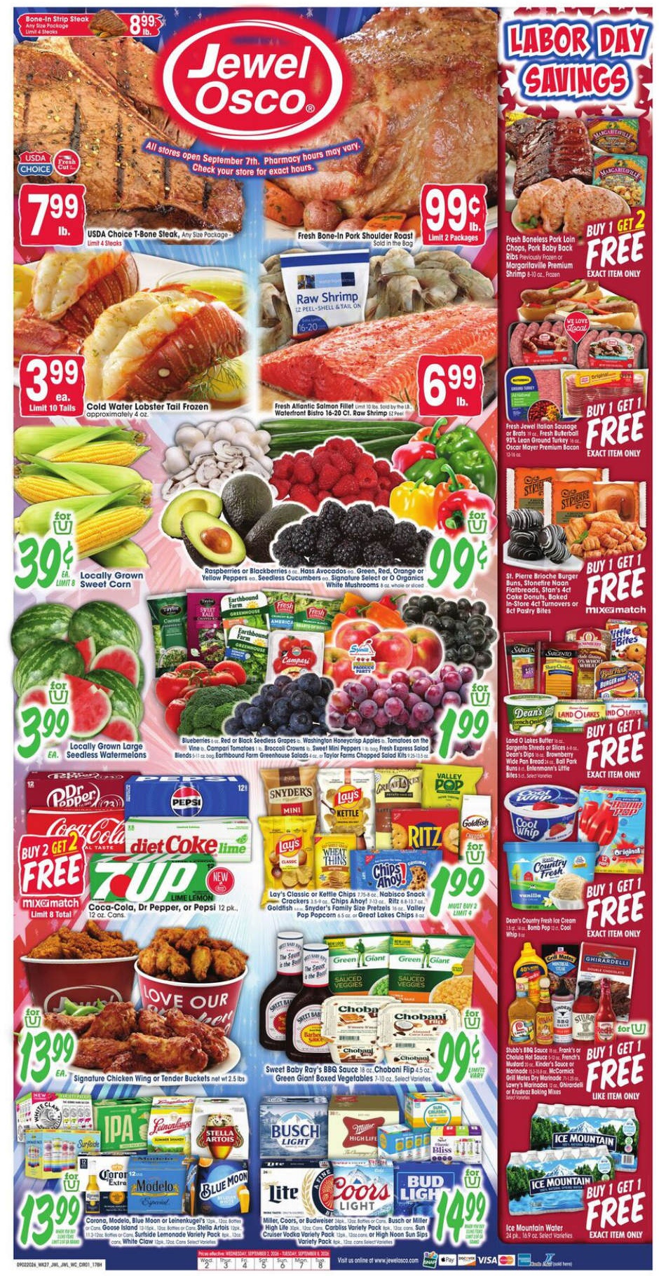 Jewel-Osco Weekly Ad Page 1