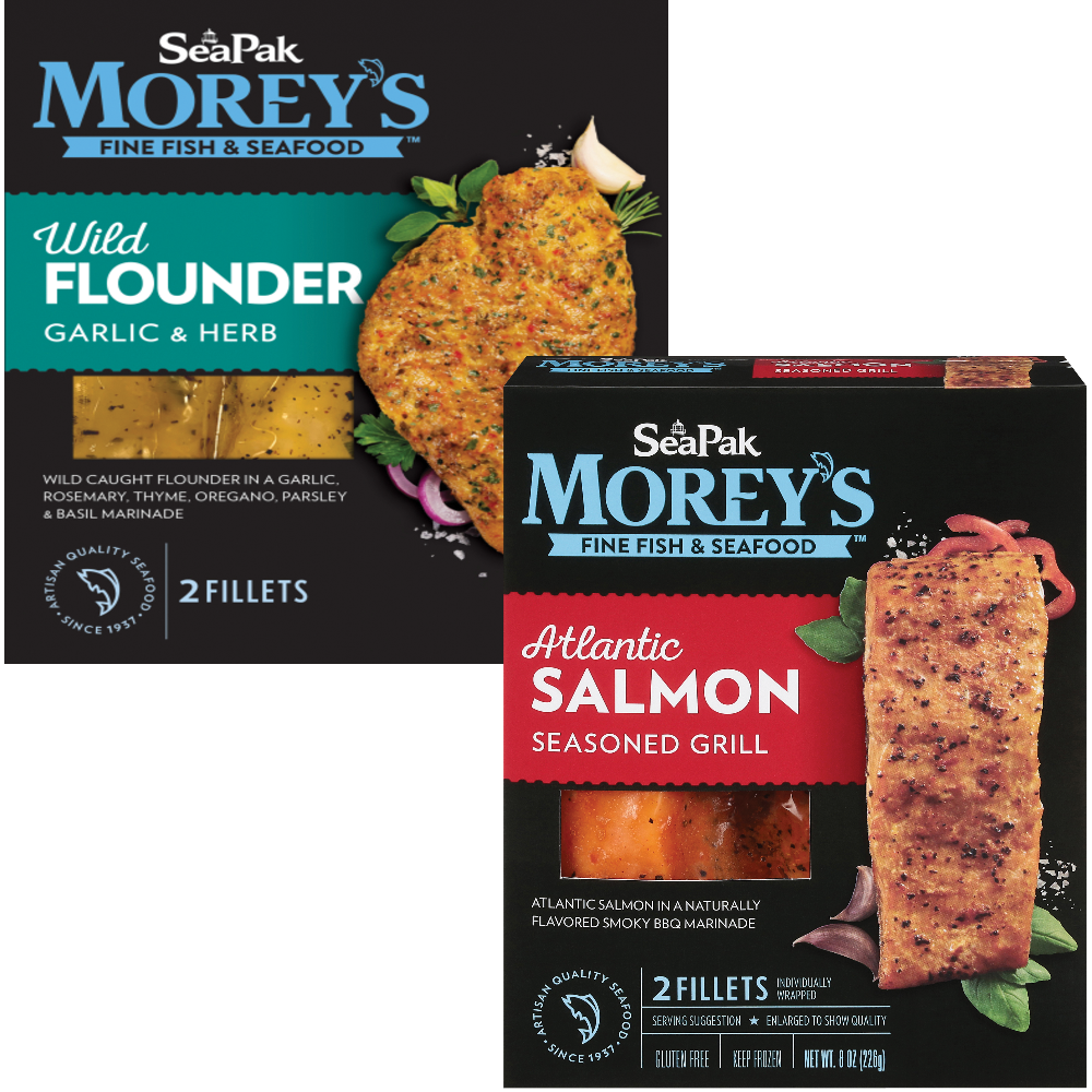 Morey's Salmon, Cod or Flounder Fillets