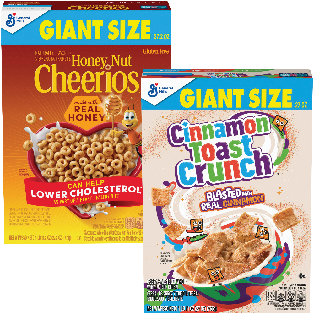 General Mills Giant Size Cereal