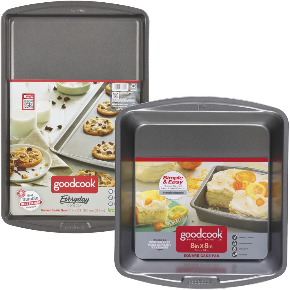 GoodCook Square Cake Pan or Medium Cookie Sheet