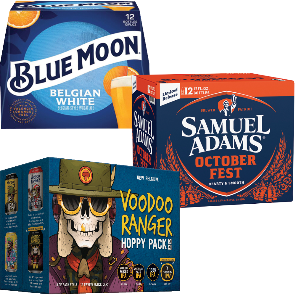 New Belgium, Samuel Adams or Blue Moon
