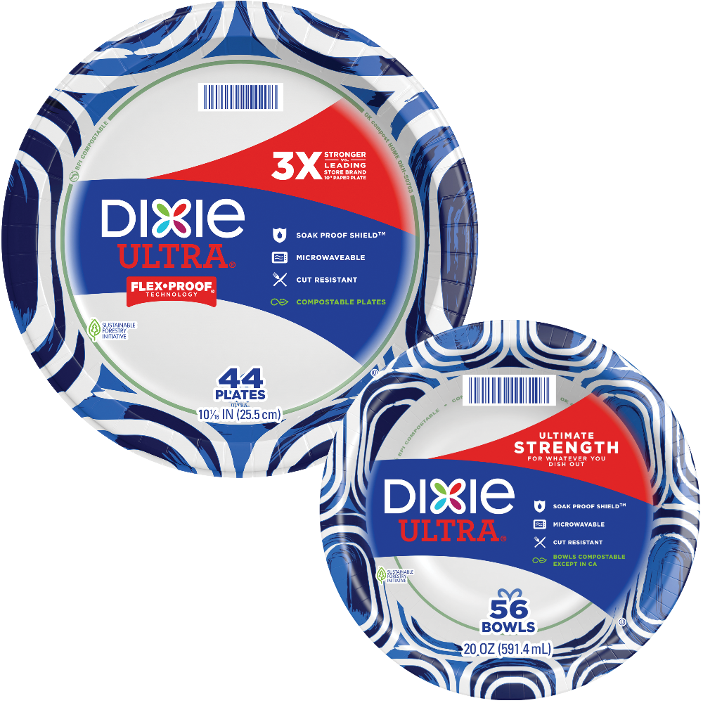 Dixie Paper Plates or Bowls