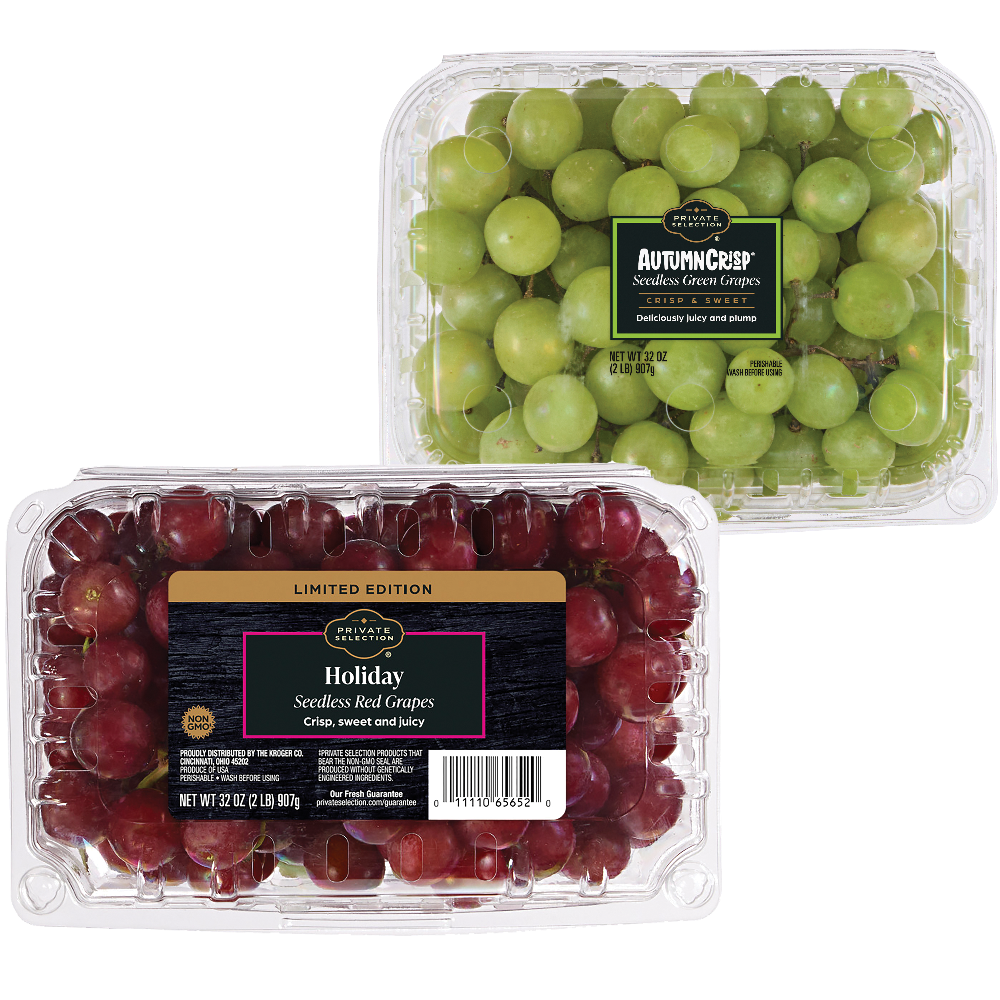Private Selection Autumn Crisp or Holiday Seedless Grapes