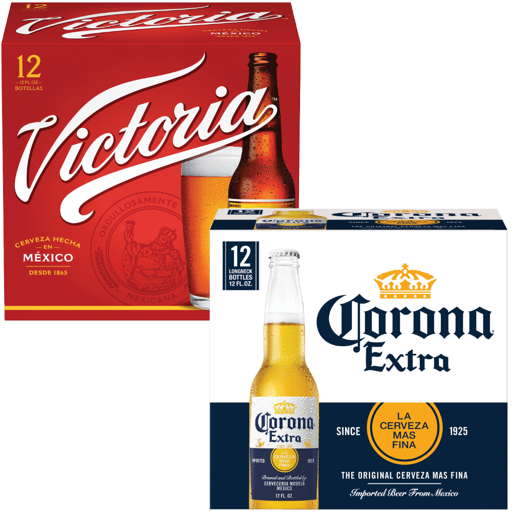 Corona, Modelo or Victoria